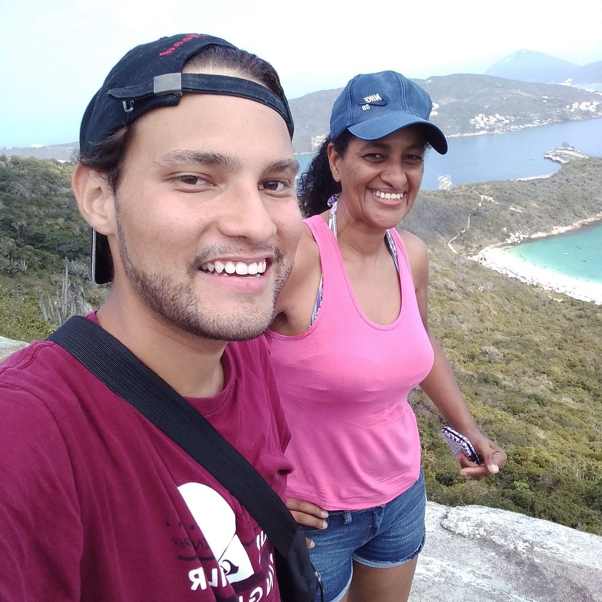 Clientes em excursão a destino brasileiro com Zé Mochileiro